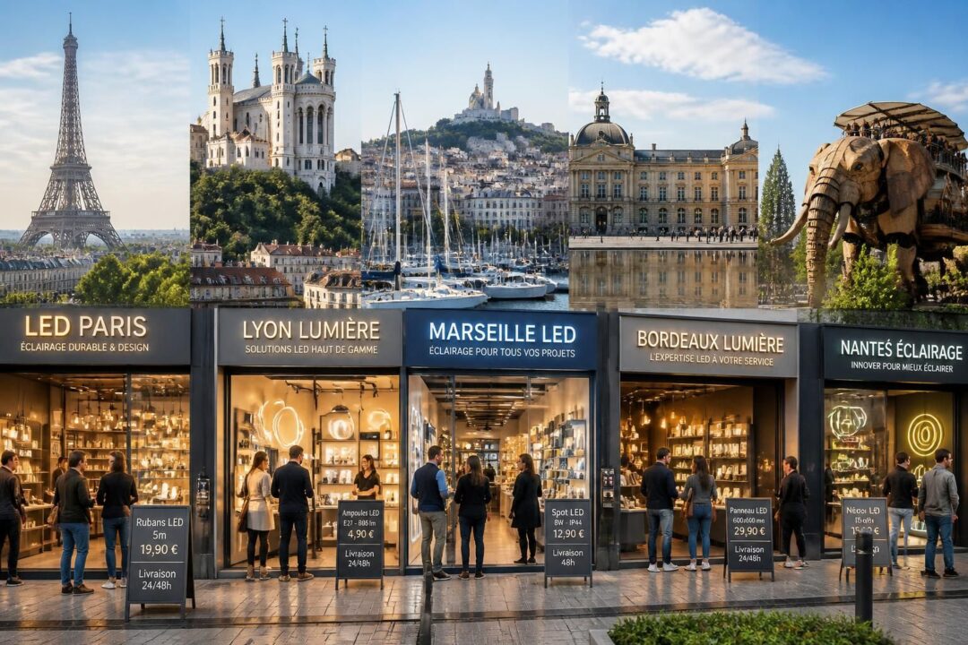 découvrez où acheter votre éclairage led en france avec un guide complet des circuits, des prix et des délais à paris, lyon, marseille, bordeaux et nantes.