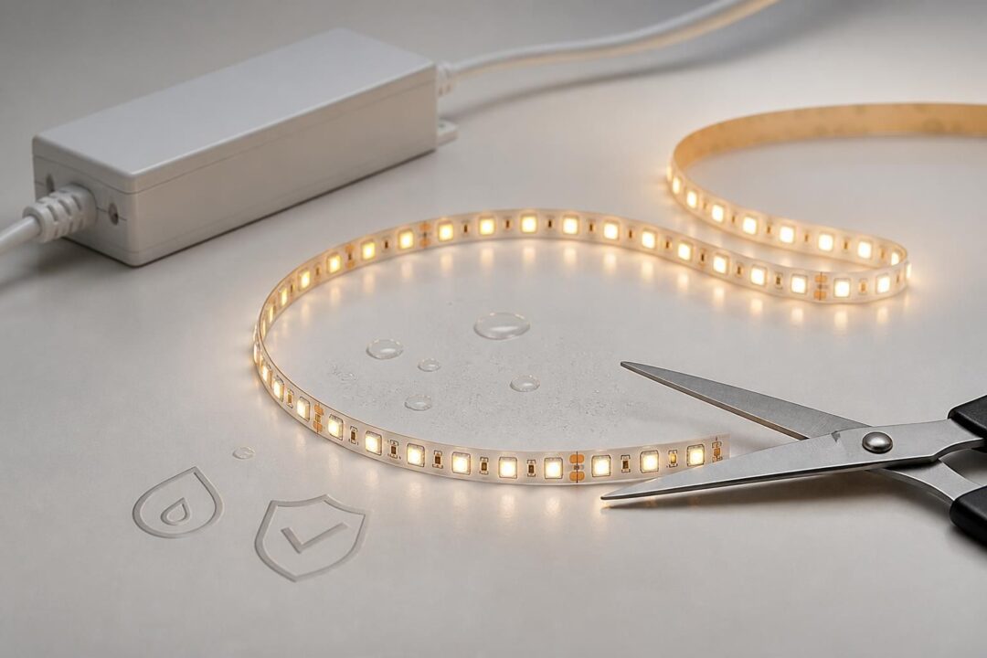 découvrez notre guide complet sur les rubans led : densité, indice ip, alimentation et découpe pour choisir le produit adapté à vos besoins et réussir votre installation sans erreur.