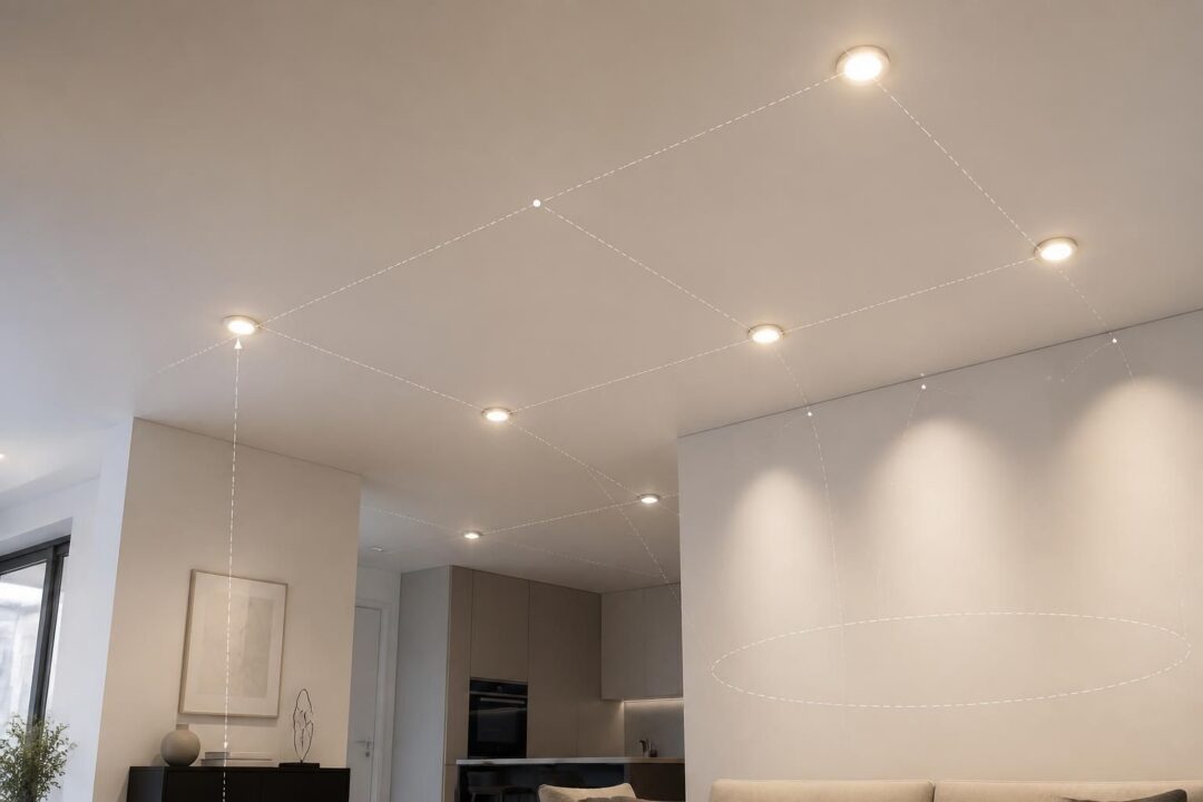 découvrez combien de spots led encastrables poser au plafond, ainsi que les distances et hauteurs idéales pour un éclairage optimal et harmonieux de vos pièces.